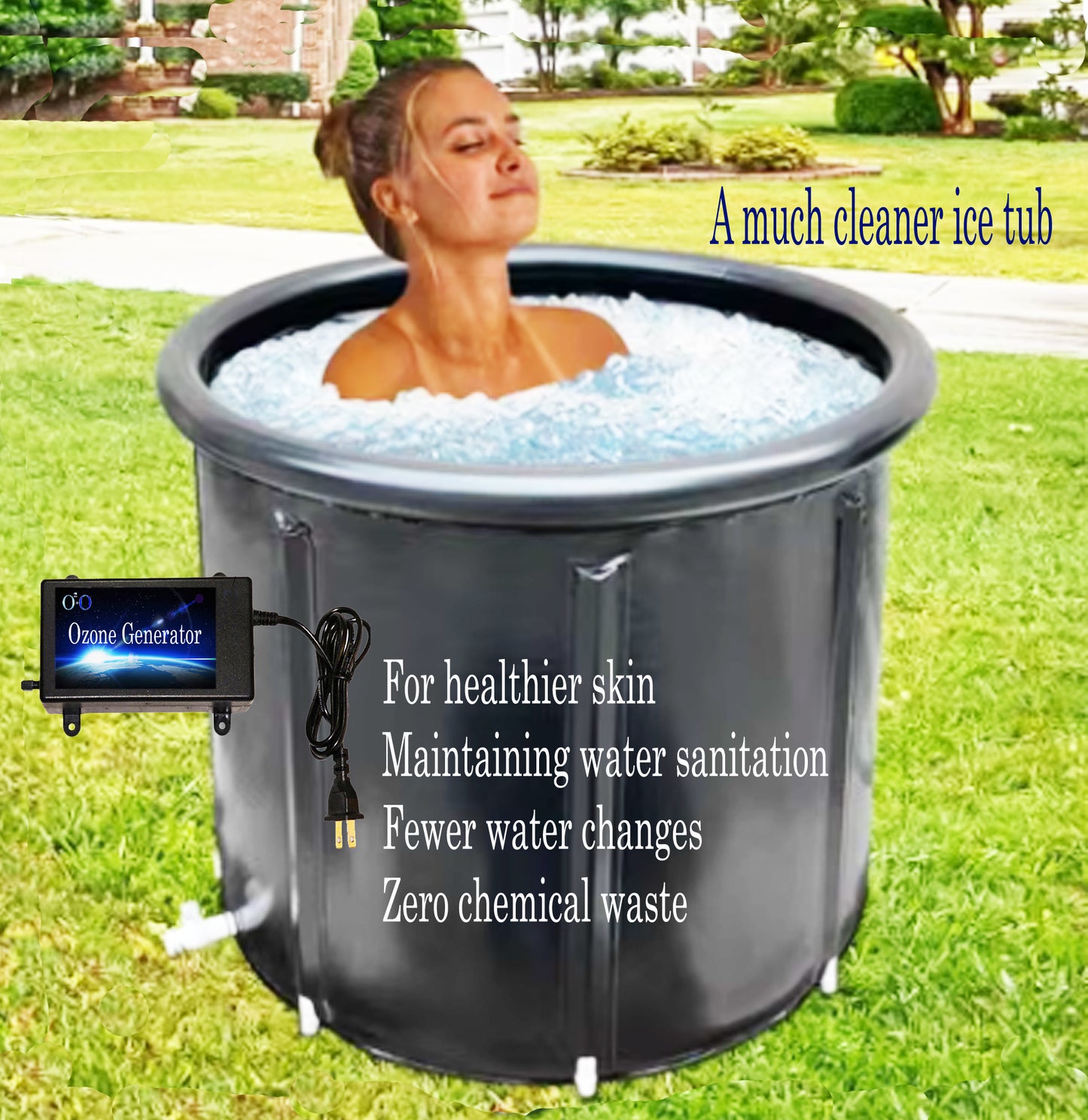 OZONE MACHINE Water Ozone Generator for High Air and Water Purification 1000mg/h
