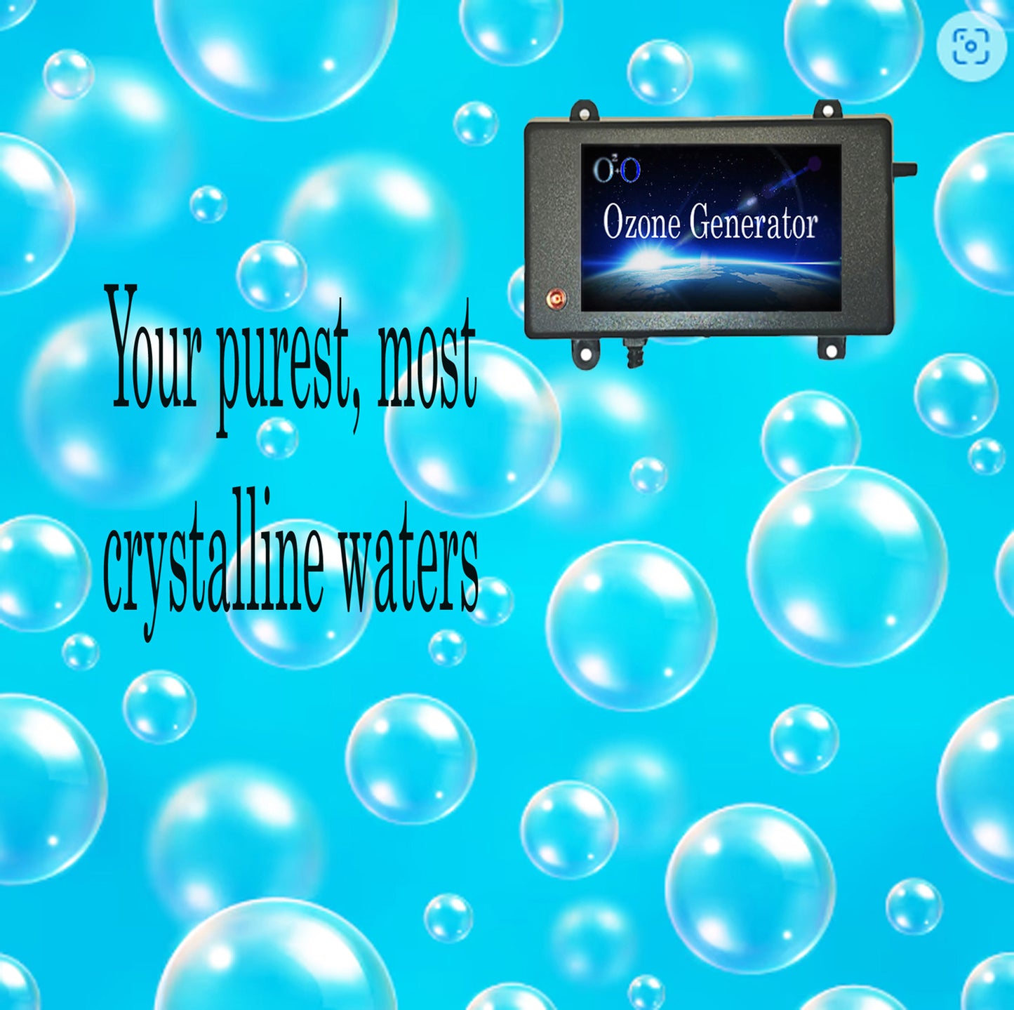OZONE MACHINE Water Ozone Generator for High Air and Water Purification 1000mg/h