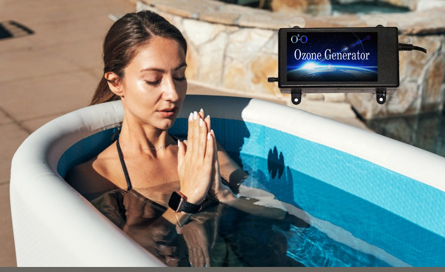 OZONE MACHINE Water Ozone Generator for High Air and Water Purification 1000mg/h