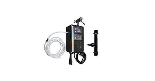 Automatic system for temperature control and programmed ozone injection in Koi fish ponds