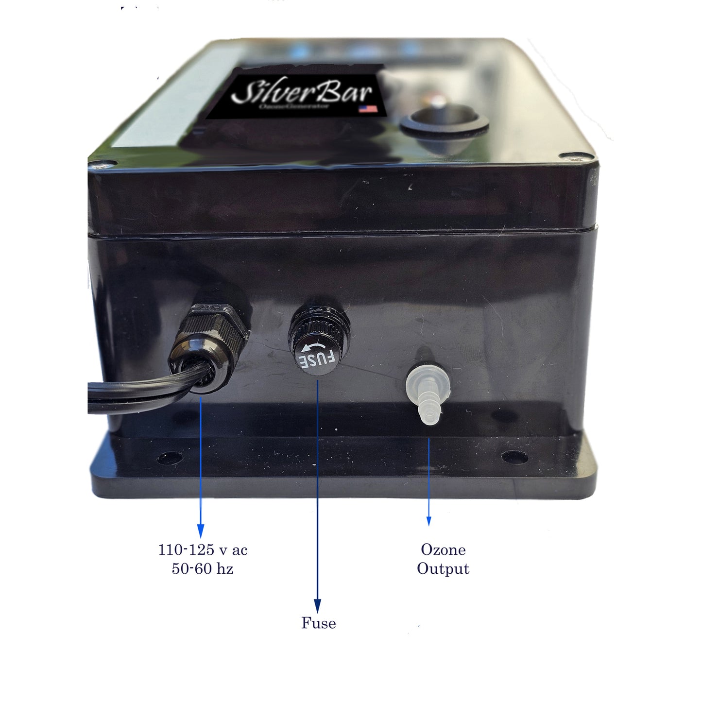 Aquarium Ozone Generator, Fish Ponds,1000 mg/h, Ideal for Fish Tank, Algae Control and Improving Water Quality