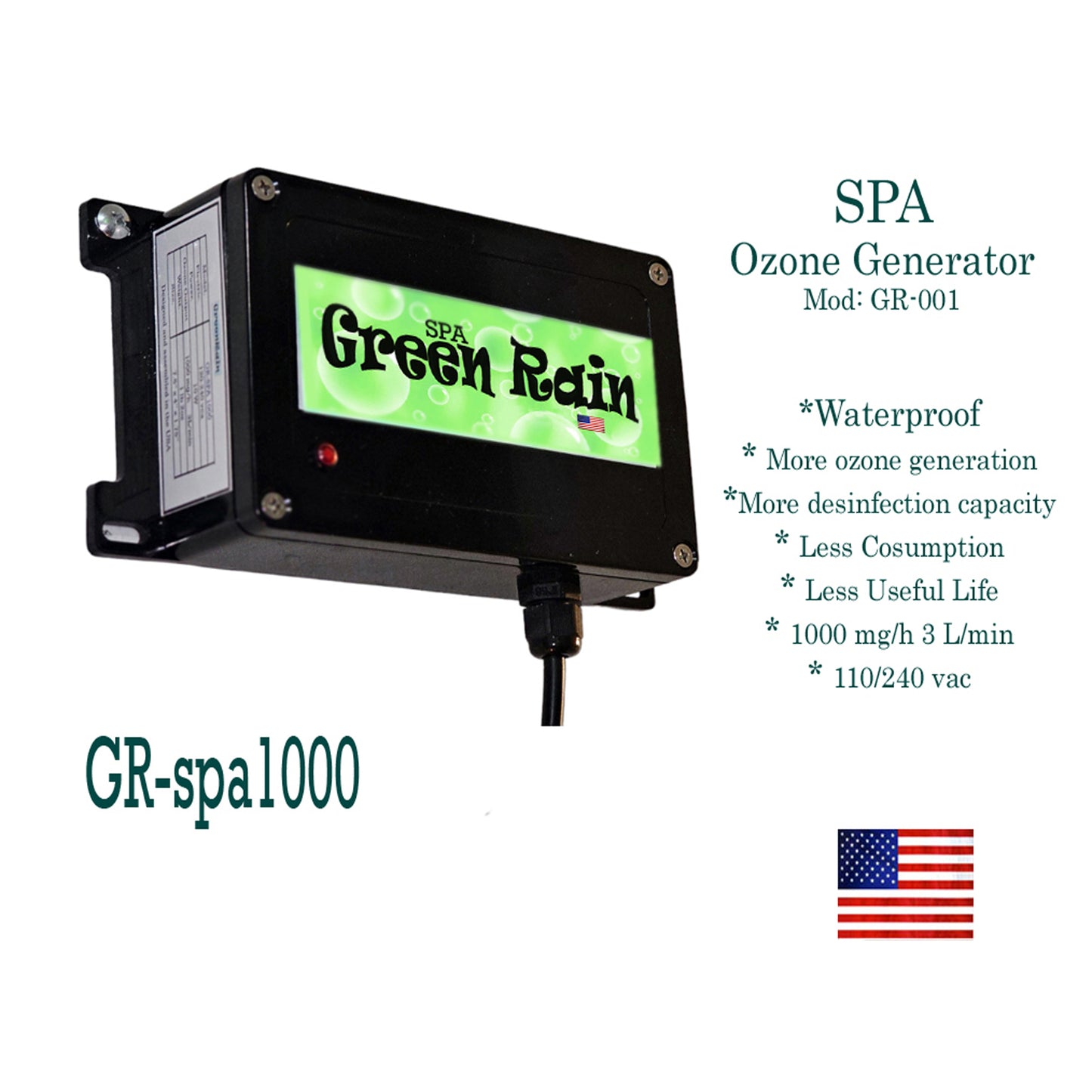 Ozone Generator for SPA