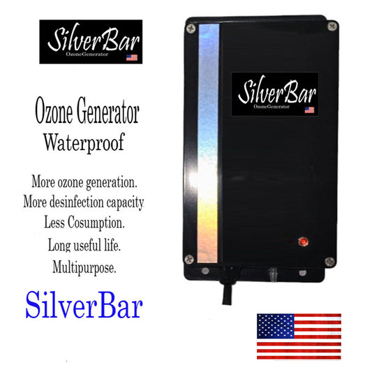 Waterproof, Ozone Generator for High Water Purification. Commercial Ozone Generator Machine Industrial Pro Water Purifier Ionizer Ozonator.