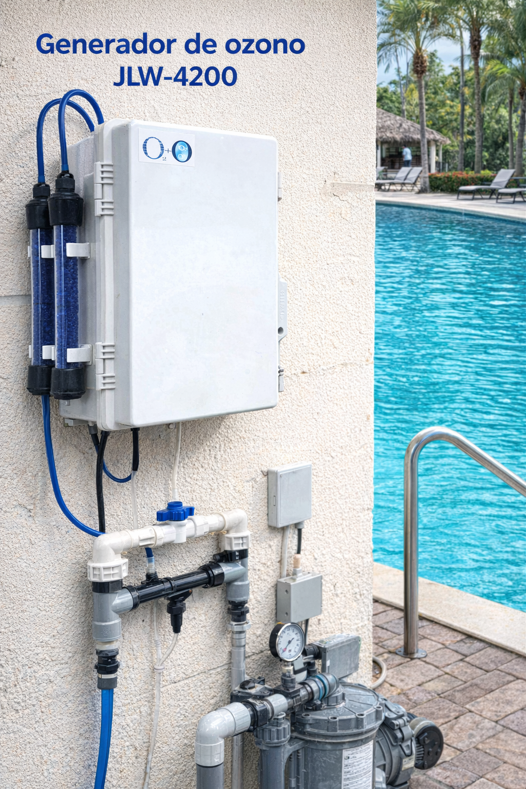 JL4200 Waterproof Ozone Generator 4200 mg/h — JL ProDevices FOR POOLS