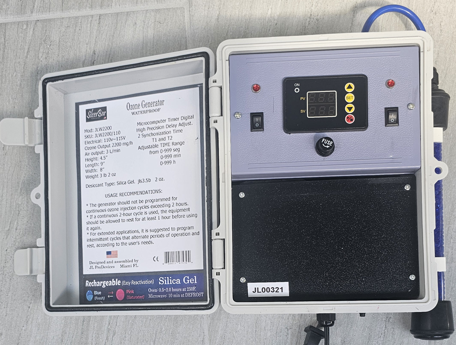 JLW-2200-Ozone Generator-JL ProDevices