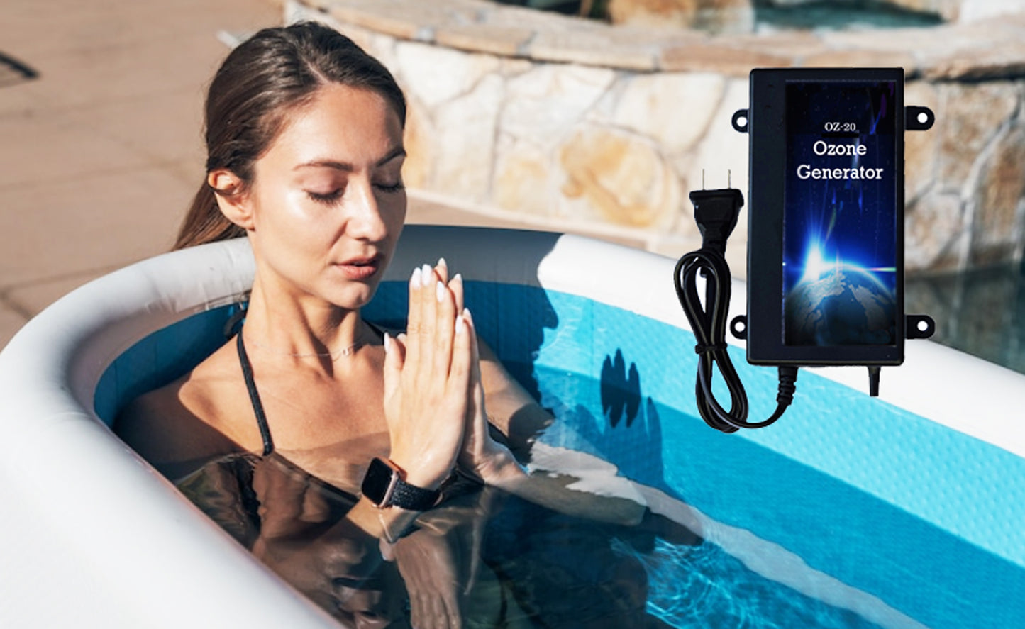 OZ-2 Cold Plunge Ozone Generator | 1000 mg/h | 110V & 220V