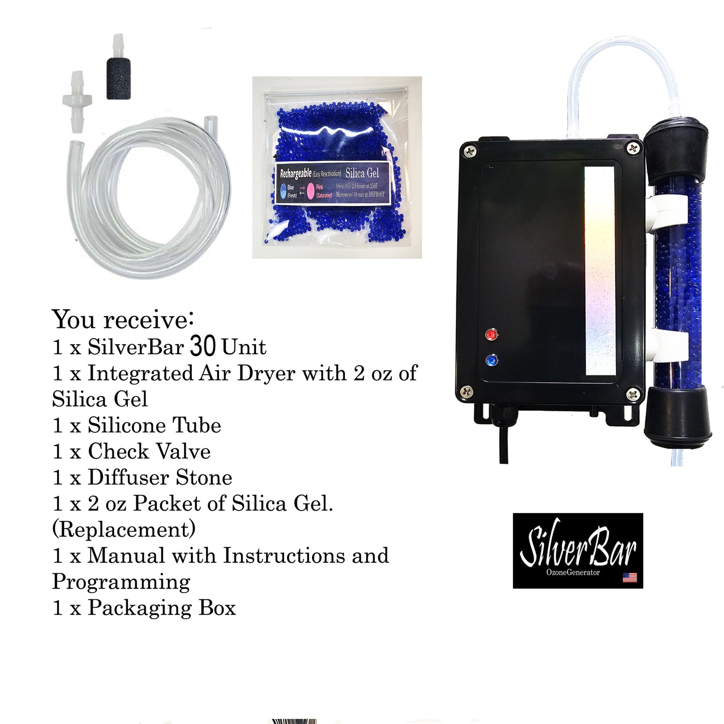 OZONE MACHINE Water, For Outdoor Use, Continuous use 24/7, Waterproof. SB-3WSIT