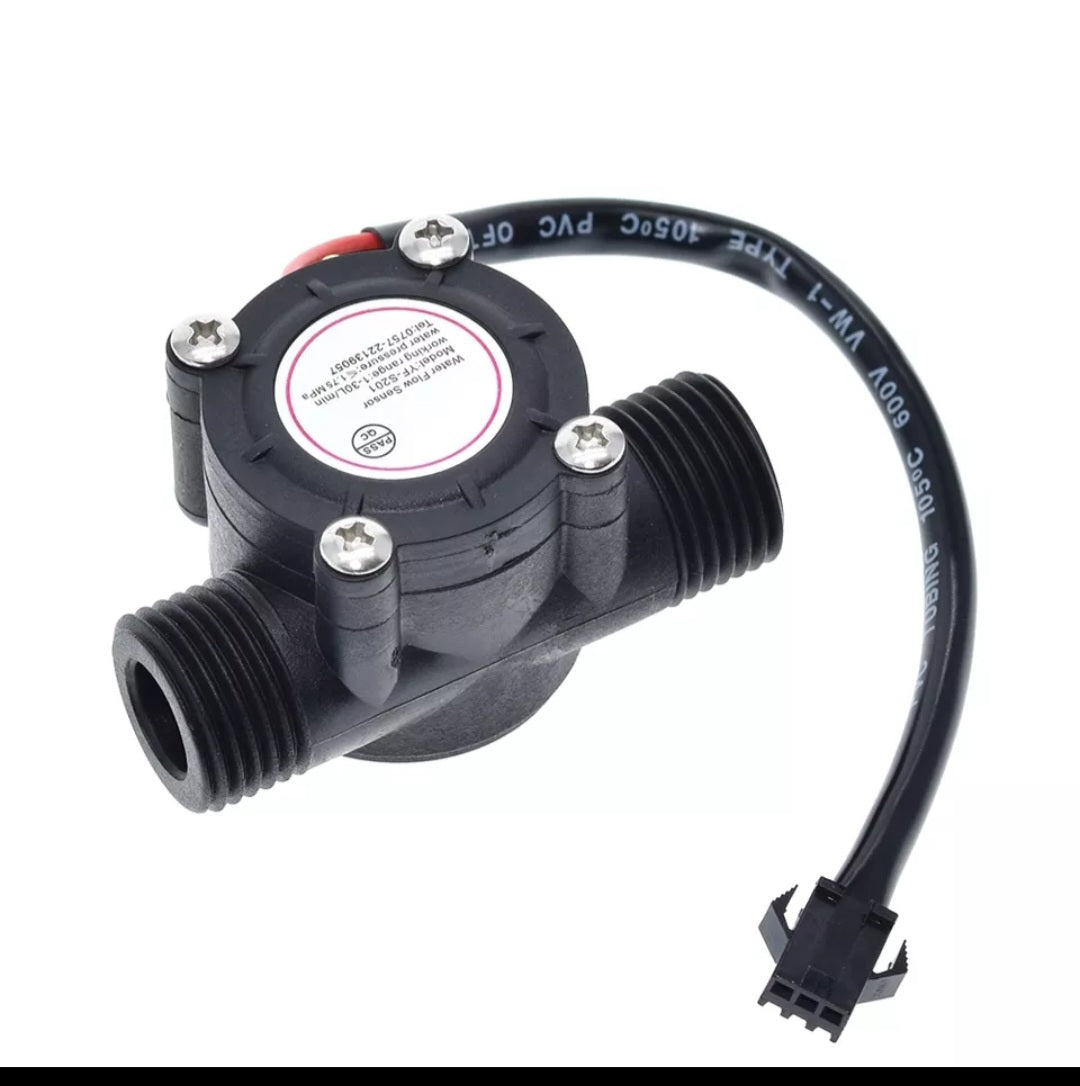 TZT-Sensor De Flujo De Agua.Water flow sensor.Flowmeter. 1/2".