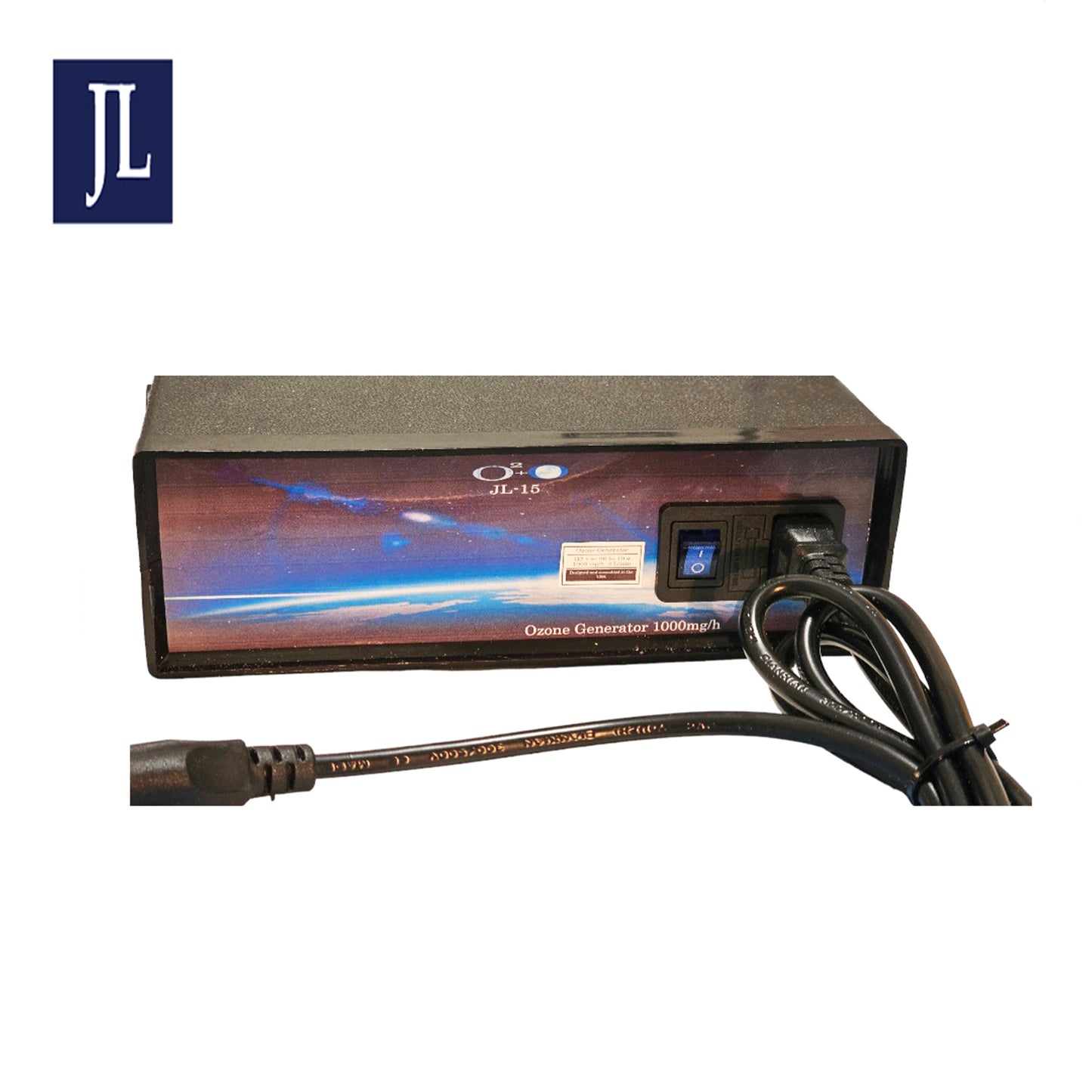 JL-15 Commercial Ozone Generator Machine Industrial Pro Air, Water and Oil Purifier Ionizer Ozonator 1000 mg/h Timer Digital Programmable.