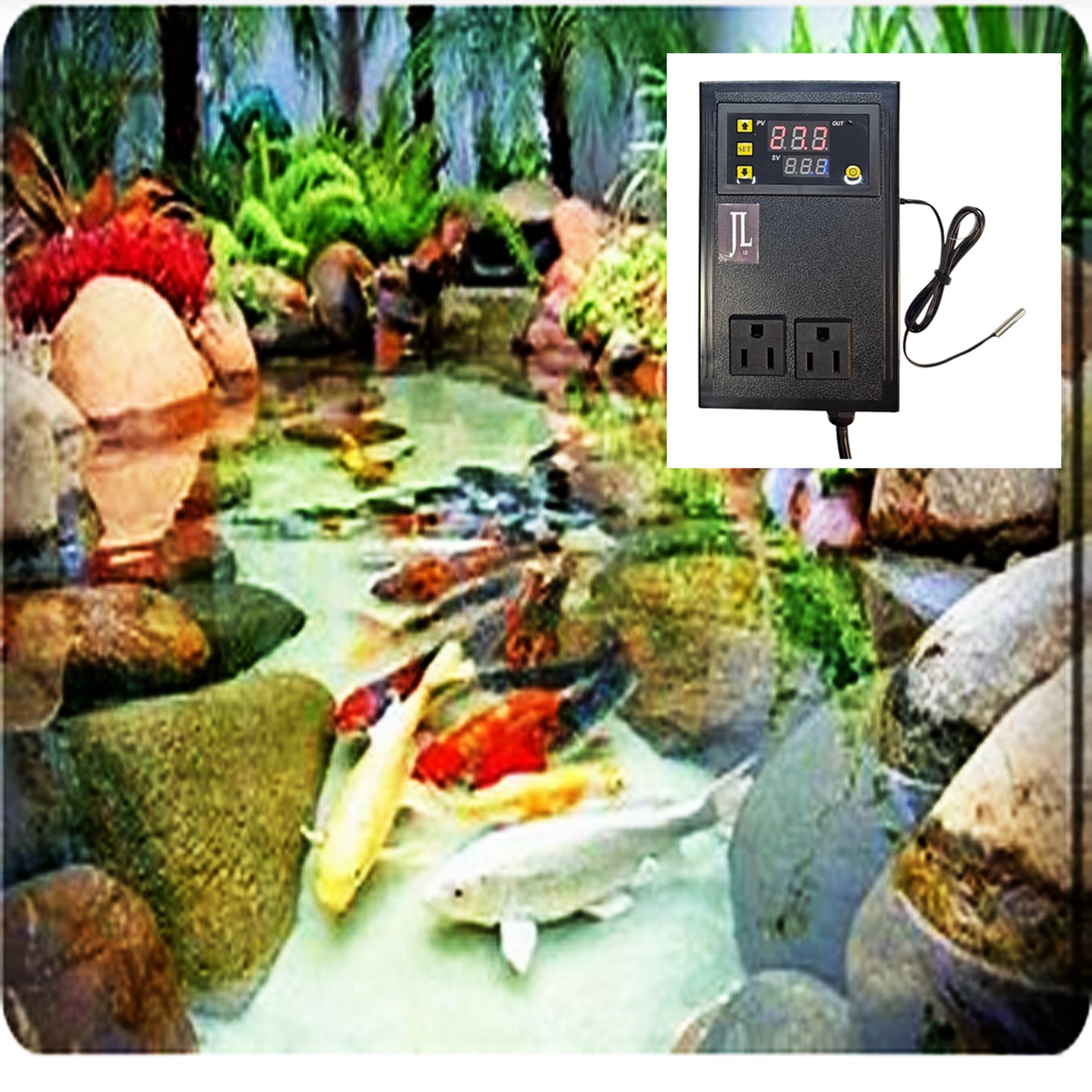 Digital Temperature Regulator for Fishponds and Aquariums, Digital Thermostat