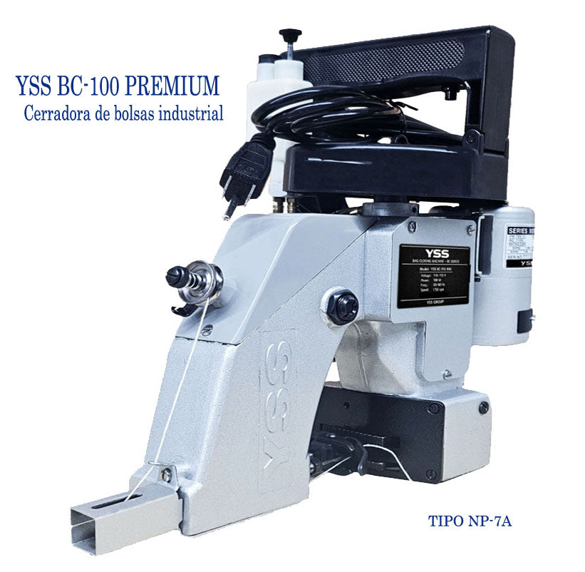 Máquina Cerradora de Bolsas industrial, Máquina de Coser Sacos Portátil,Bag Closer Machine Portable Sack Sewing Machine.
